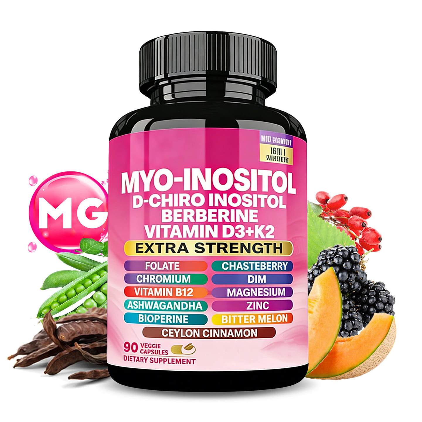 Magnesium & Inositol Complex Capsules 1 each