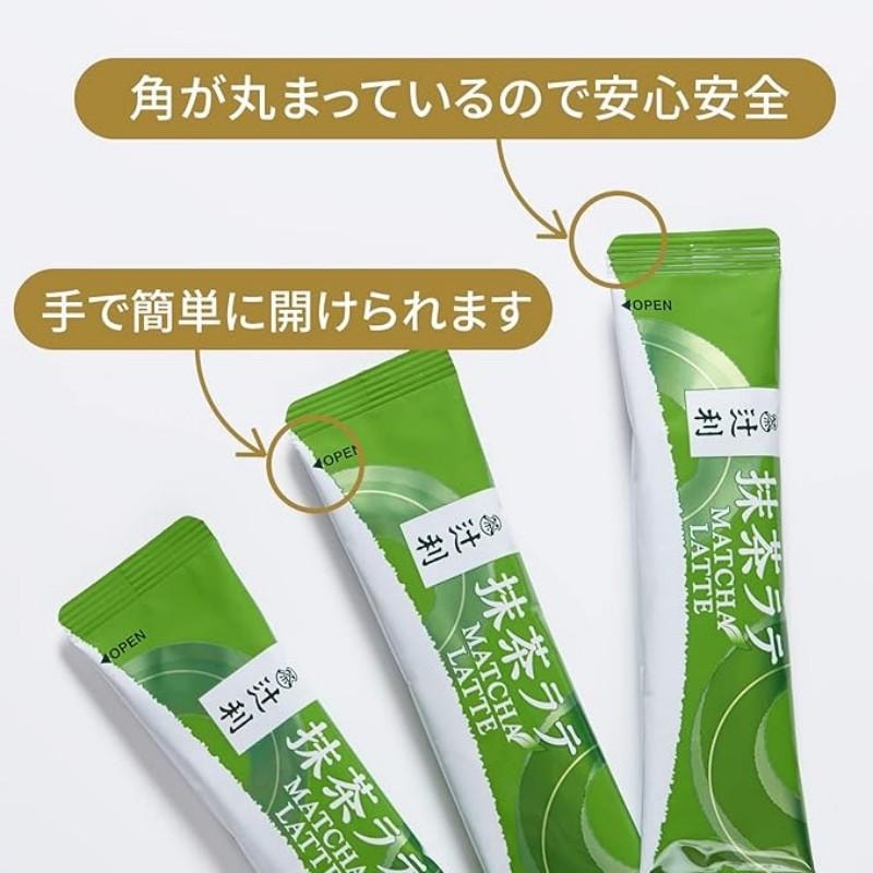 日本  片岡  辻利 茶匠嚴選 抹茶拿鐵 10條裝