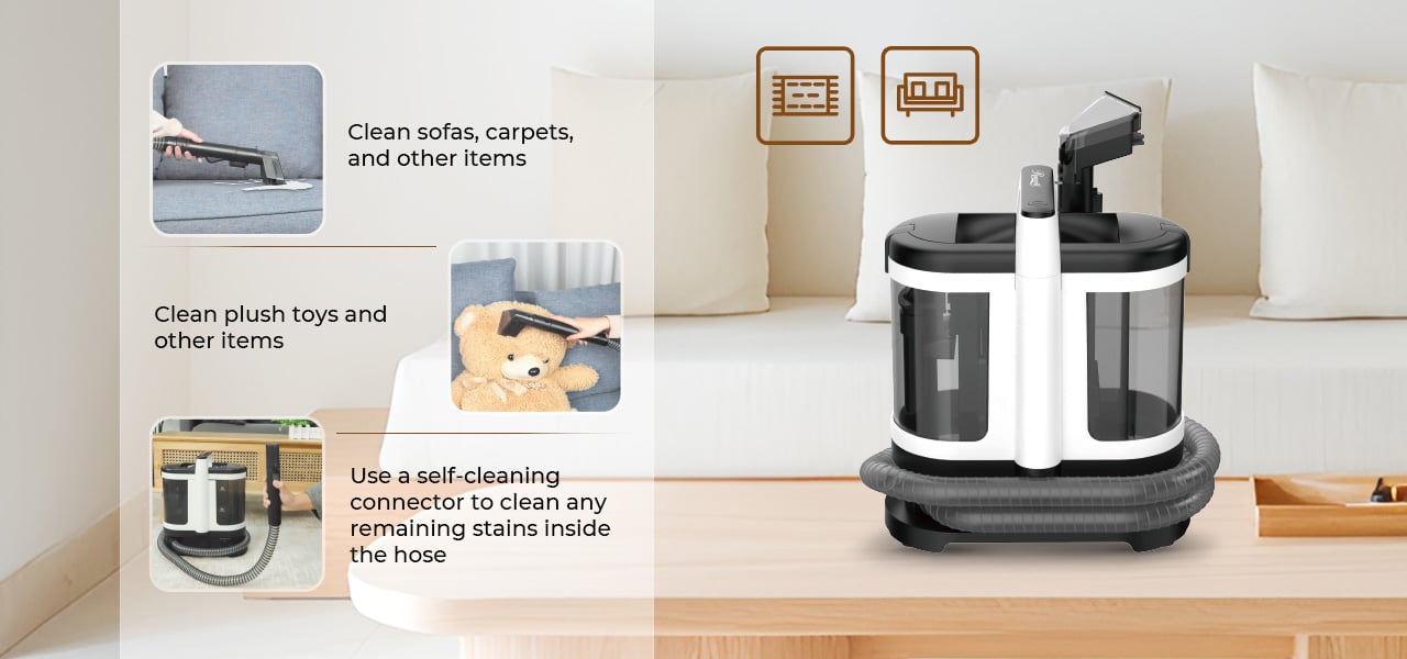 Rosewill Multi-Purpose Portable Carpet and Upholstery Cleaner