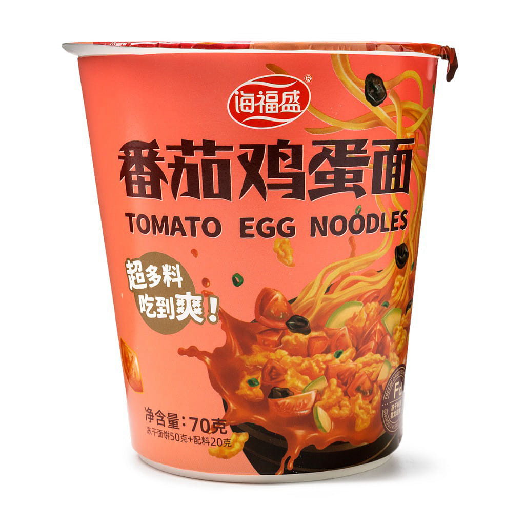 Haifusheng Tomato and Egg Noodle Soup 70 g