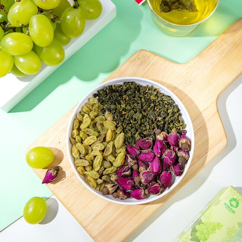 高級茶系列【葡萄烏龍茶】口感清甜 滿口芳香 果香醇厚 60克 冷泡茶水果茶冷萃花茶 15茶包裝