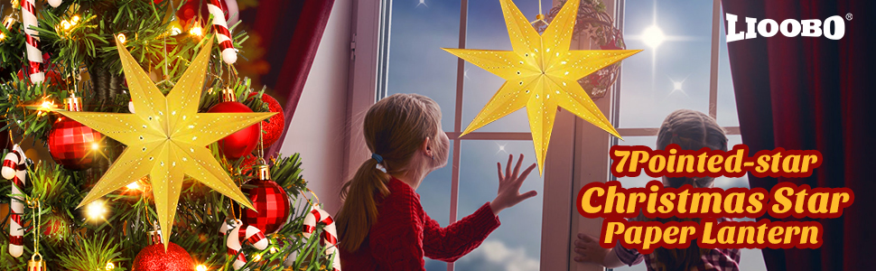 7Pointed-star Christmas Star Paper Lantern