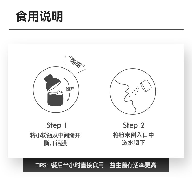 【中國直郵】萬益藍WONDERLAB 蔓越莓益生菌 即食小粉瓶 益生元凍乾粉 遠離瘙癢異味 呵護女性健康 2g*30瓶裝*1盒