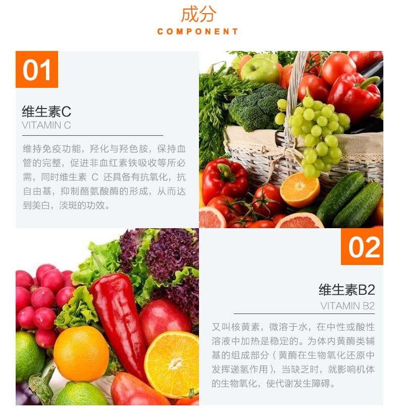 【日本直邮】 DHC 维生素C 120粒60日分 美白维他命VC片 促进胶原蛋白吸收 日本本土版