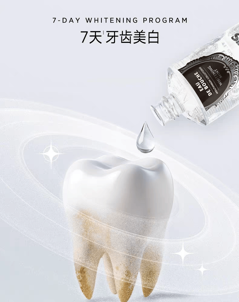 義大利 MARVIS 瑪爾仕 茉莉薄荷口味漱口水 溫和清潔口腔清新口氣 400ml
