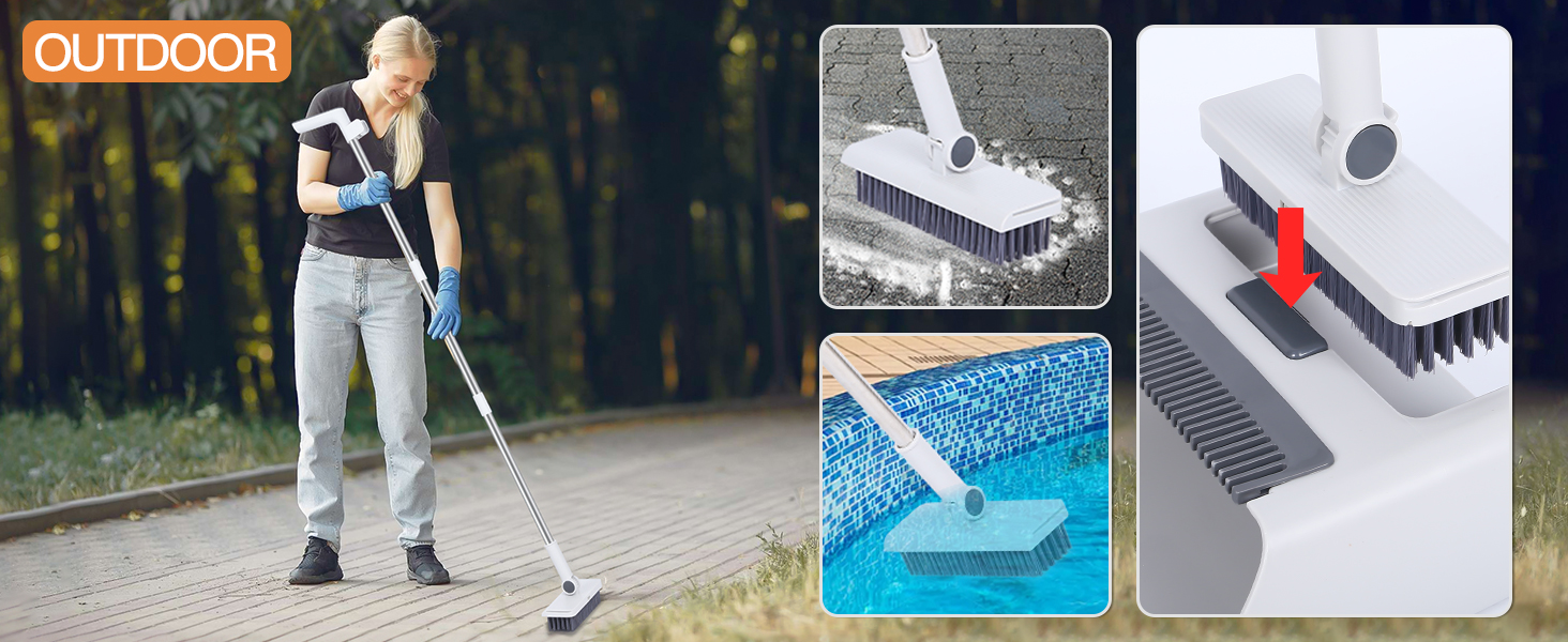 push broom broomstick outdoor brooms for sweeping patio heavy duty broom
