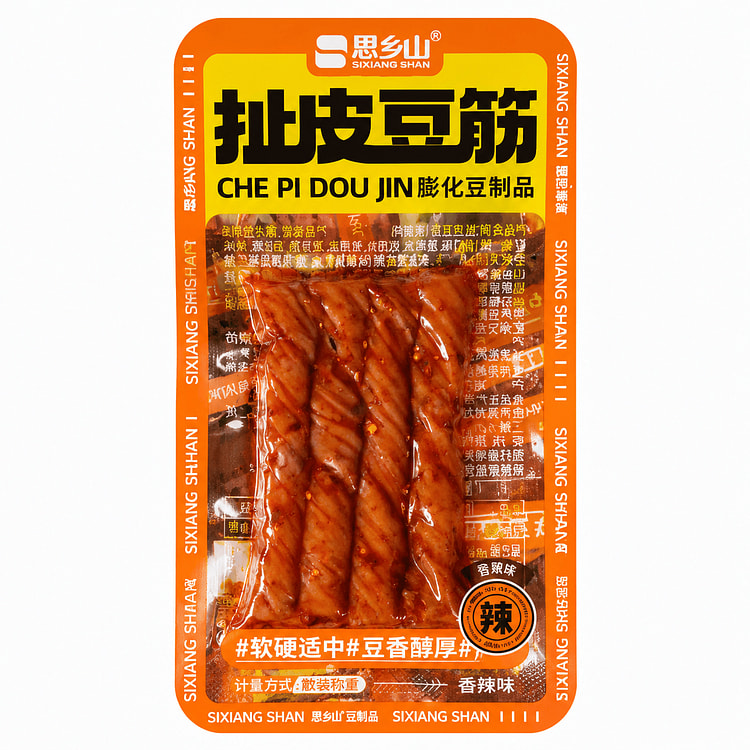 Chewy Bean Curd Rolls Spicy Strips 12 g