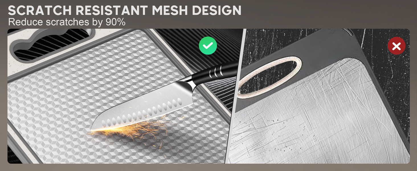 Scratch Resistant Mesh Design