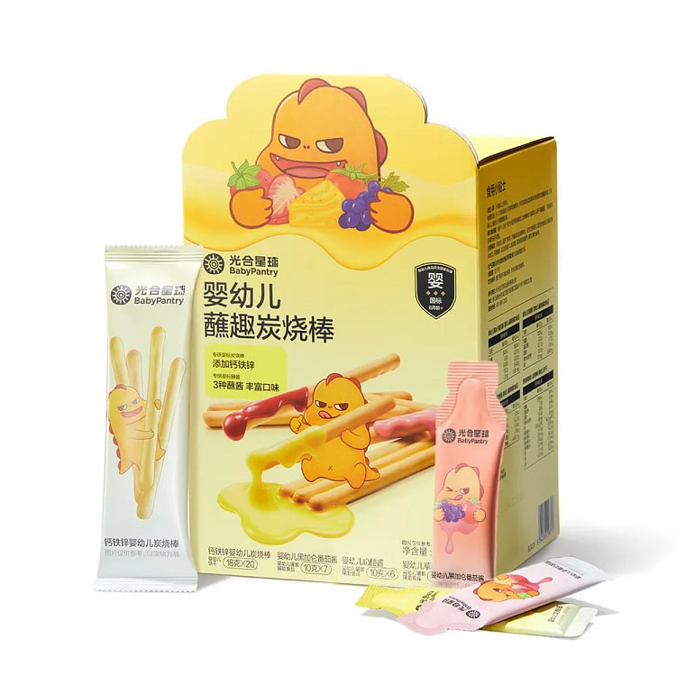 베이비케어 숯불 스틱 비스킷560g 560 그램