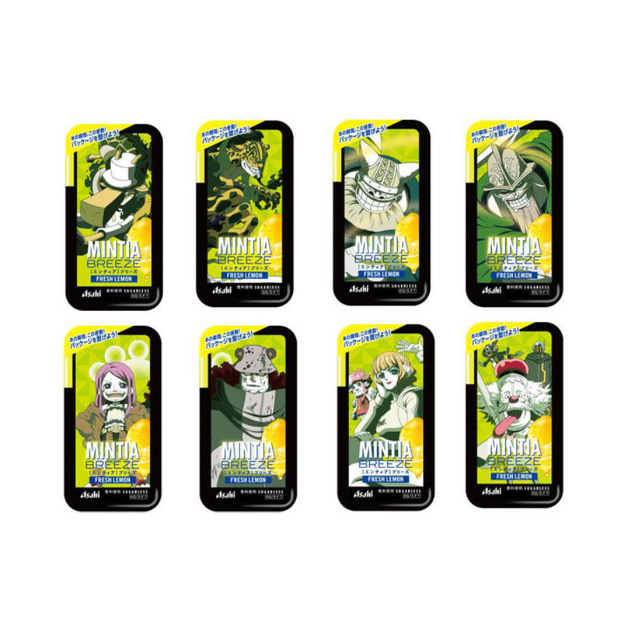 Get Mintia ASAHI x One Piece Lemon Mint Candy 30 pcs Delivered