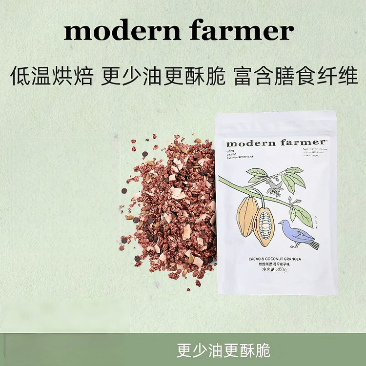 Roasted Oatmeal Cocoa Coconut Flavor 300 g