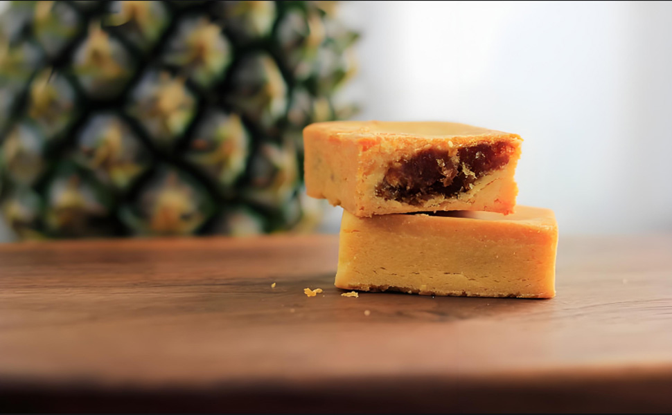 pineapple cake pineapple upside down cake taiwanese snacks chinese mooncakes