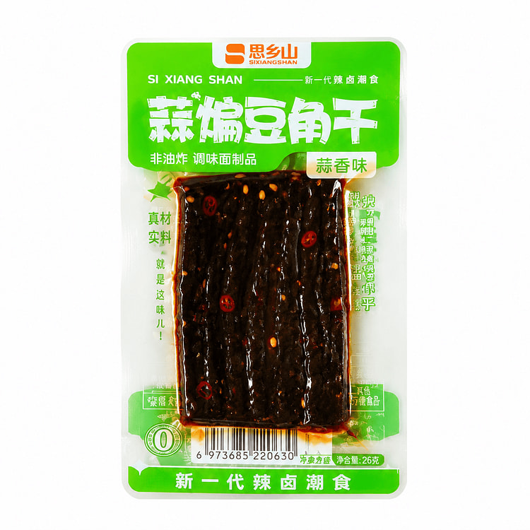 Garlic Flavor Dried Bean Curd Sticks Spicy 12 g