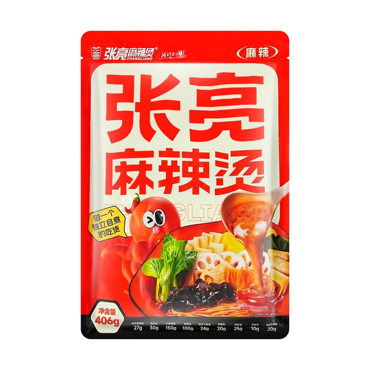 商品详情 - 张亮麻辣烫 406g【正宗东北老式黏糊麻辣烫 】【亚米独家】 - image2