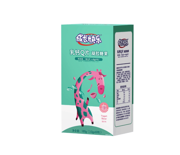 Yangshengtang Kids Milk Ca Q-Tabs 60pcs 180g 180 g