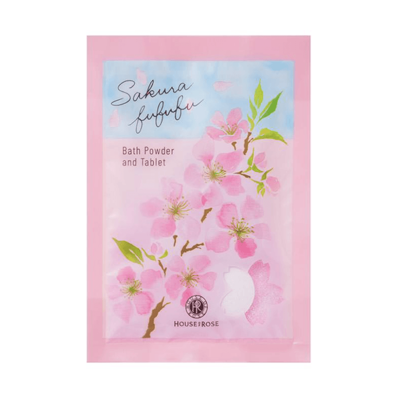 DHL直发【日本直邮】日本HOUSE of ROSE 玫瑰之家 春季樱花限定 樱花浴盐粉 35g