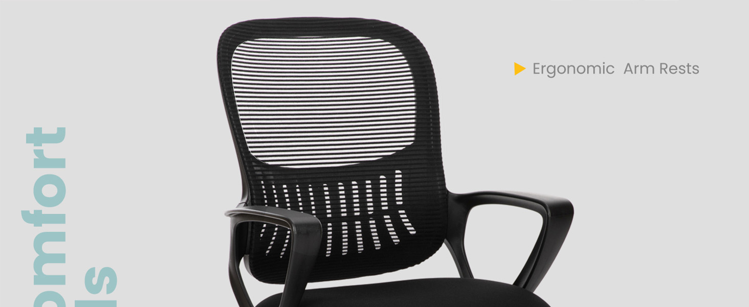 【美国直邮】人体工程学座椅办公室座椅电脑座椅高度和靠背自由调节的椅子 中背网状座椅带旋转轮子舒适的腰部支撑和扶手适用于家庭 卧室 书房 宿舍 学生 男女通用