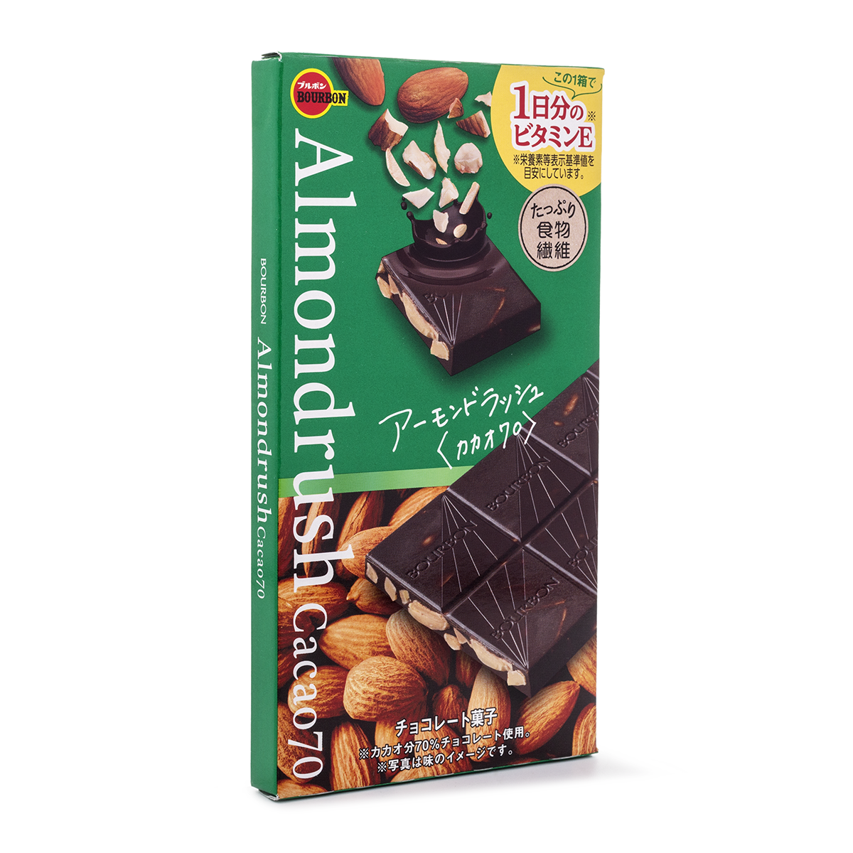 ブルボン アーモンドラッシュカカオ70 - Weee!