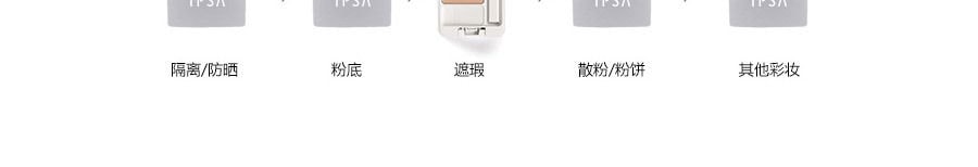 日本IPSA茵芙纱 光透无瑕修饰遮瑕膏E 3色多用遮瑕盘 SPF25 PA+++ 4.5g @COSME大赏受赏 遮盖泪沟眼袋黑眼圈痘印【浪姐化妆师同款】