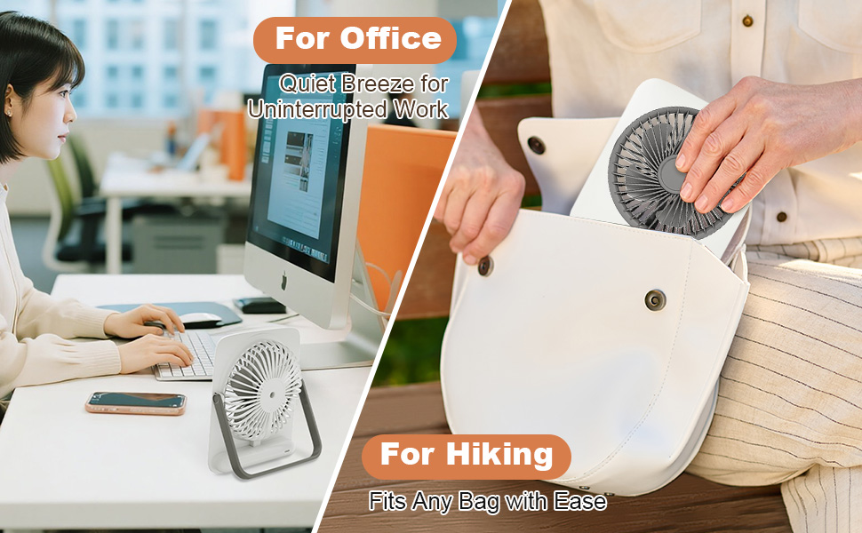 Rechargeable Travel Fan