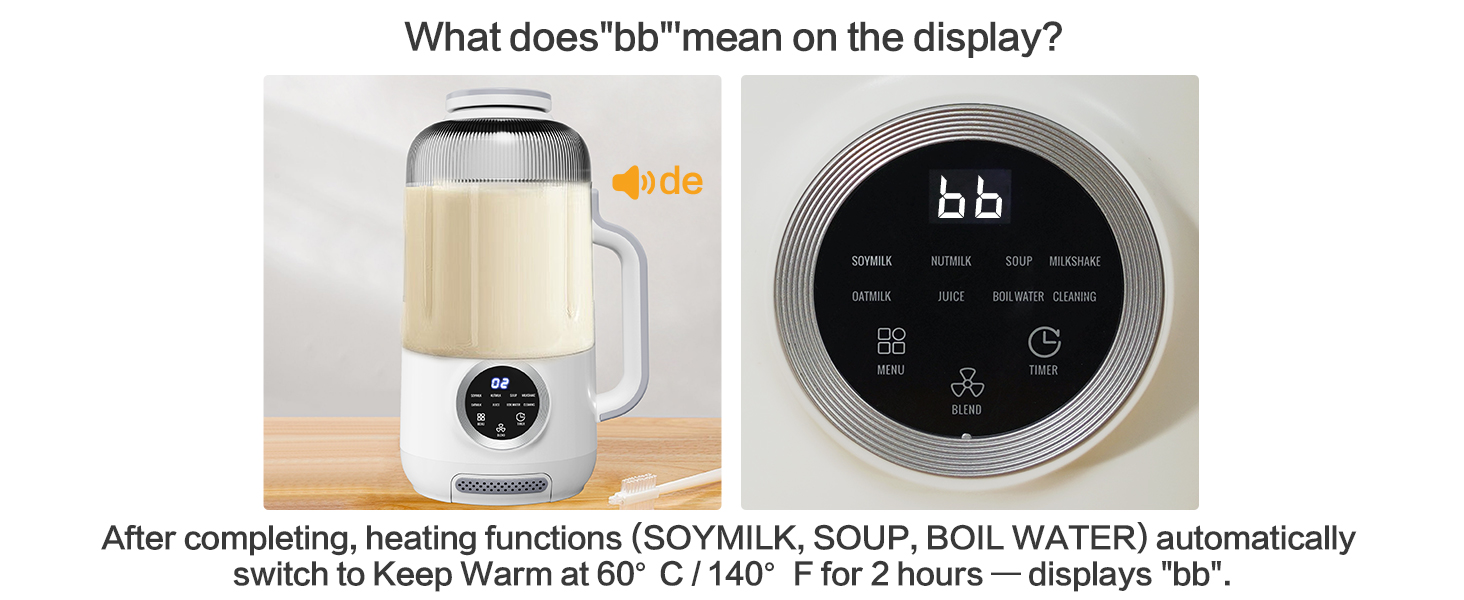 what does "bb" mean on the display?