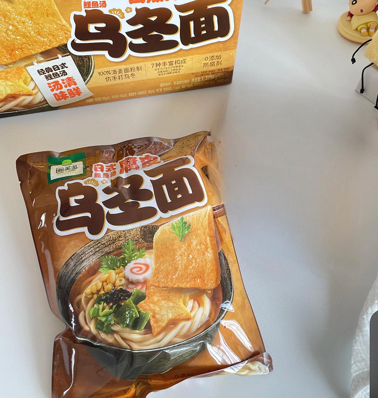 日式鲣鱼汤腐皮乌冬面