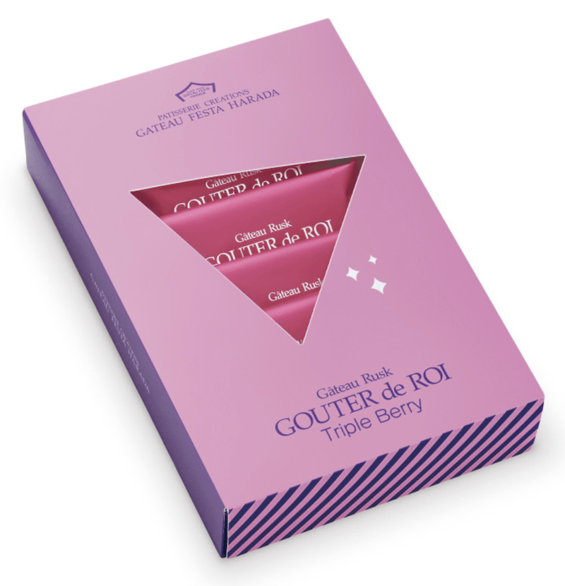 DHL直发【日本直邮】法国知名品牌GATEAU FESTA HARADA 三种口味混合梅子巧克力烤面包片 5枚装