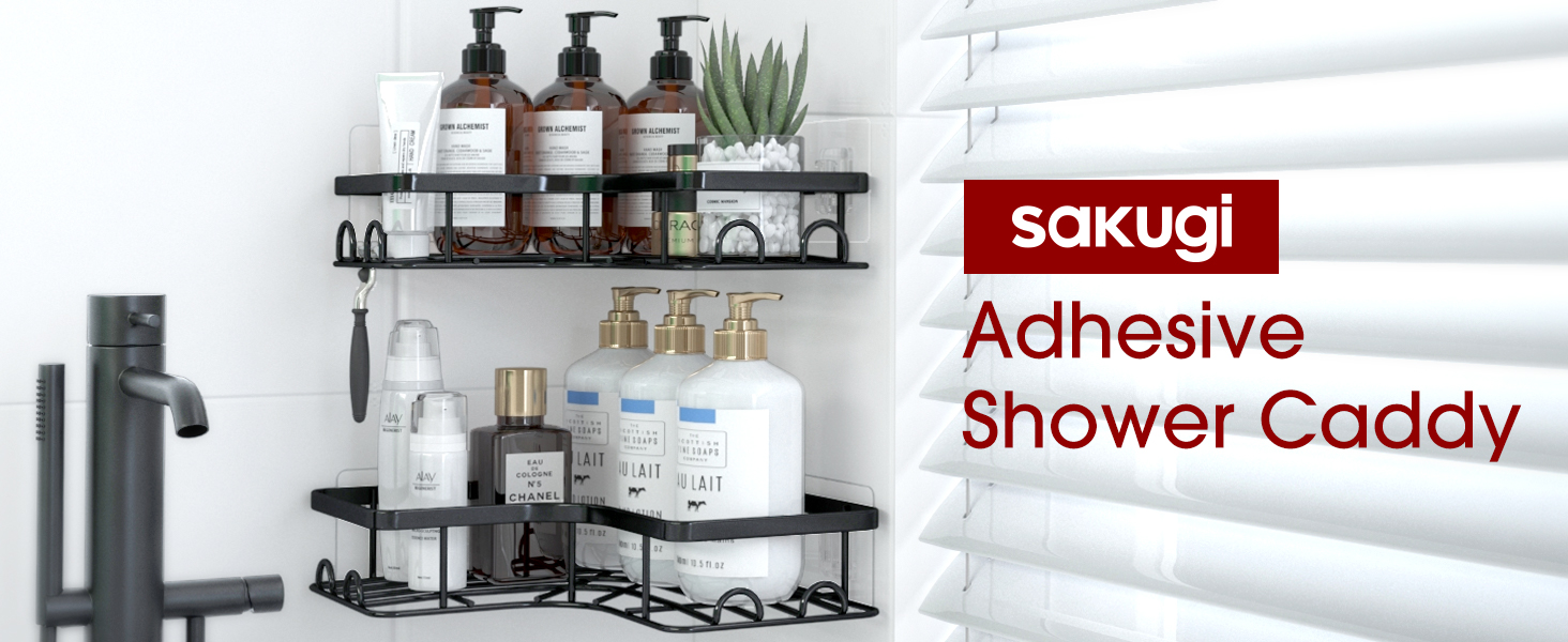 shower organizer corner