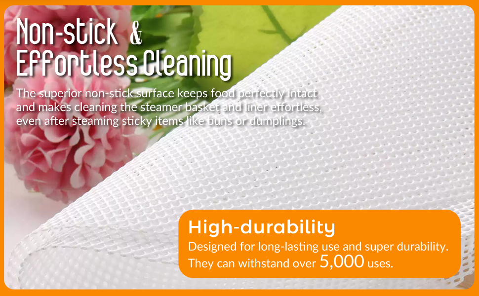 Silicone Steamer Liners A+2