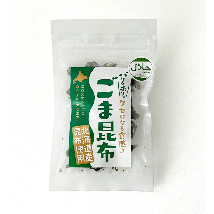 【日本直邮】日本 北海道土特产研究所 大橋水産芝麻昆布 零食 袋装30g