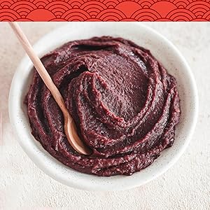 red bean paste