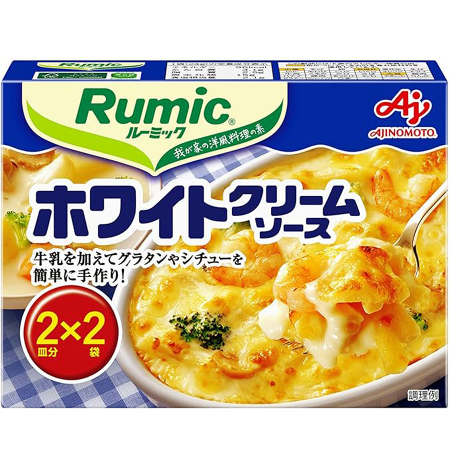 味の素 ルーミック ホワイトクリームソース 48g - Weee!
