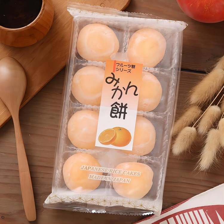Japanese Fruits Daifuku Mochi orange flavor 220g