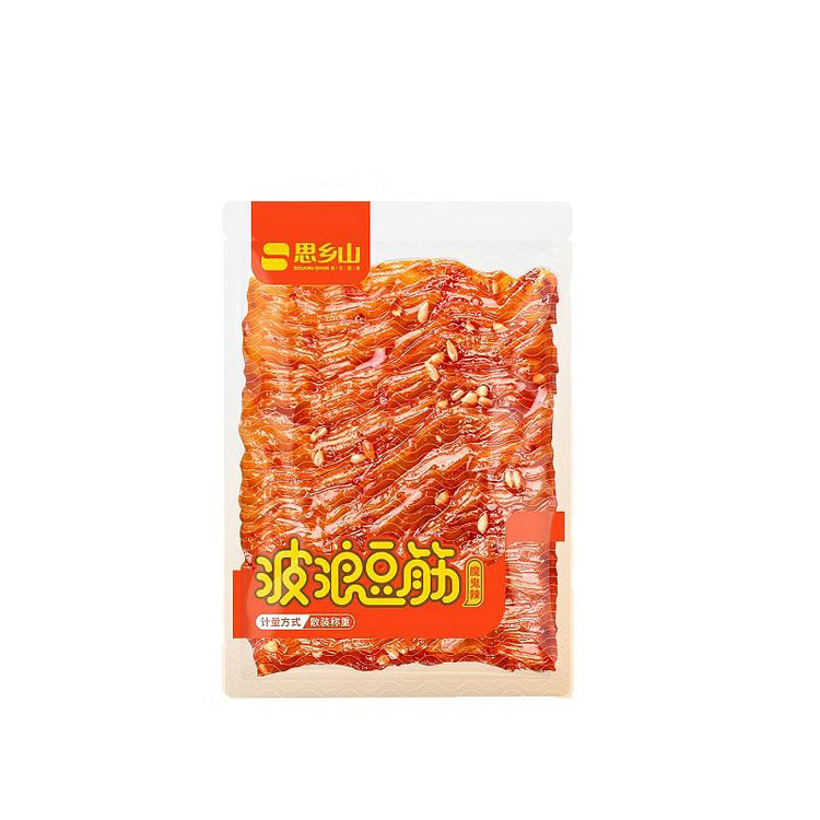Wavy Bean Curd Slices Devil Spicy Popular Snacks 13.5 g