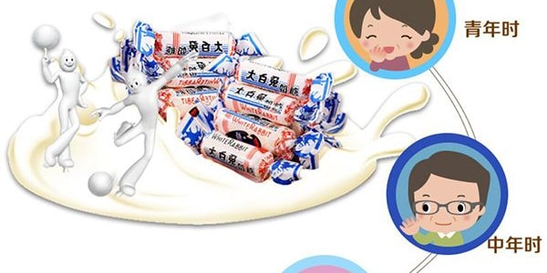 【王嘉爾推薦】大白兔 奶糖 180g 童年回憶