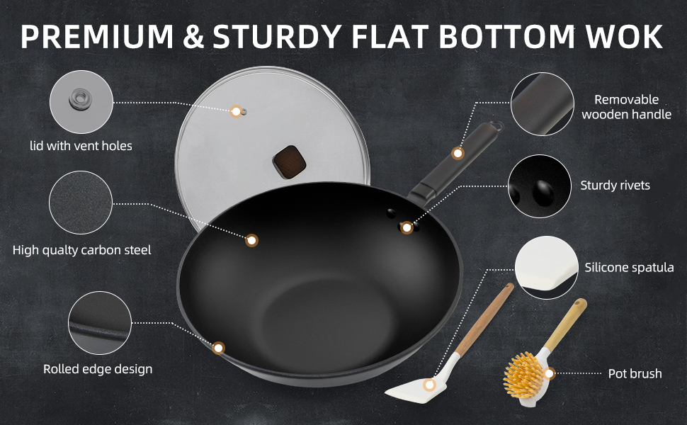 Carbon Steel Wok