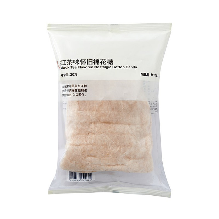 无印良品 MUJI 怀旧棉花糖 红茶味