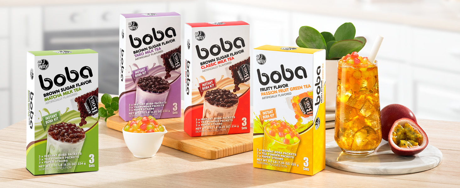 boba tea kit 3 servings