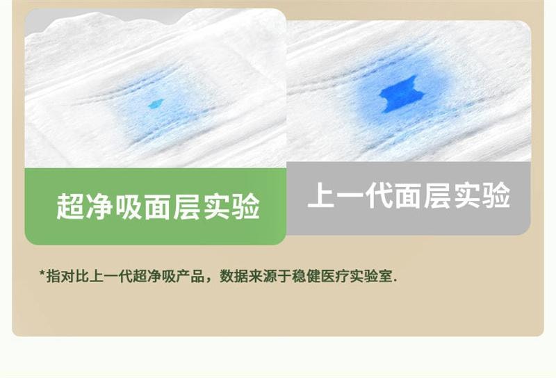 【中國直郵】  全棉時代 奈絲公主衛生巾女生純棉親膚超薄 日用 245mm 10片/包
