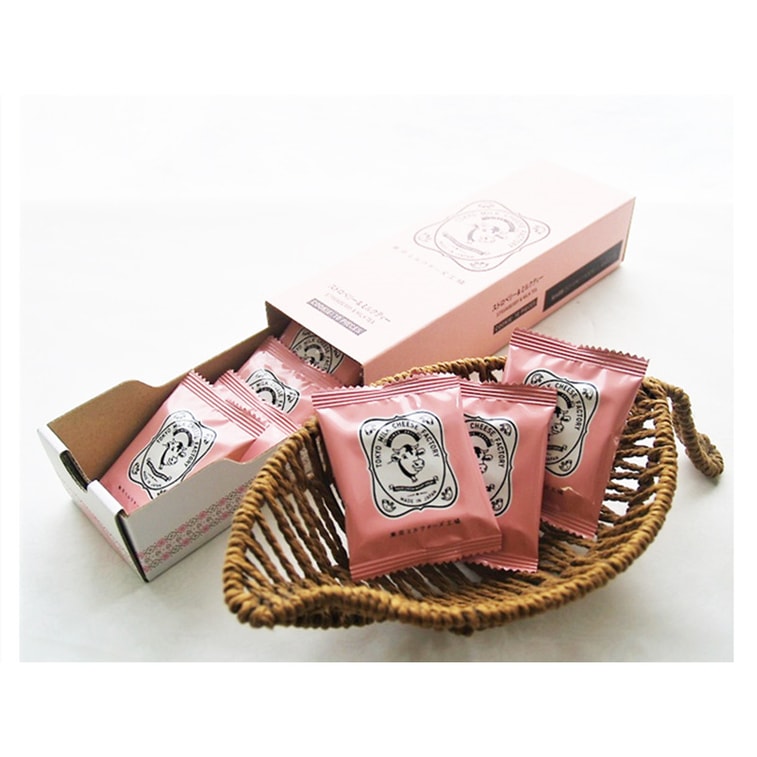 商品详情 - 【日本直邮】DHL直邮3-5天到 东京牛奶芝士工厂 草莓代餐零食饼干 10枚装 - image3