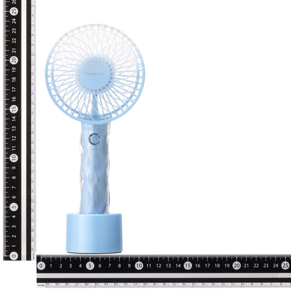 フレ ハンディファン ウェーブ ブルー