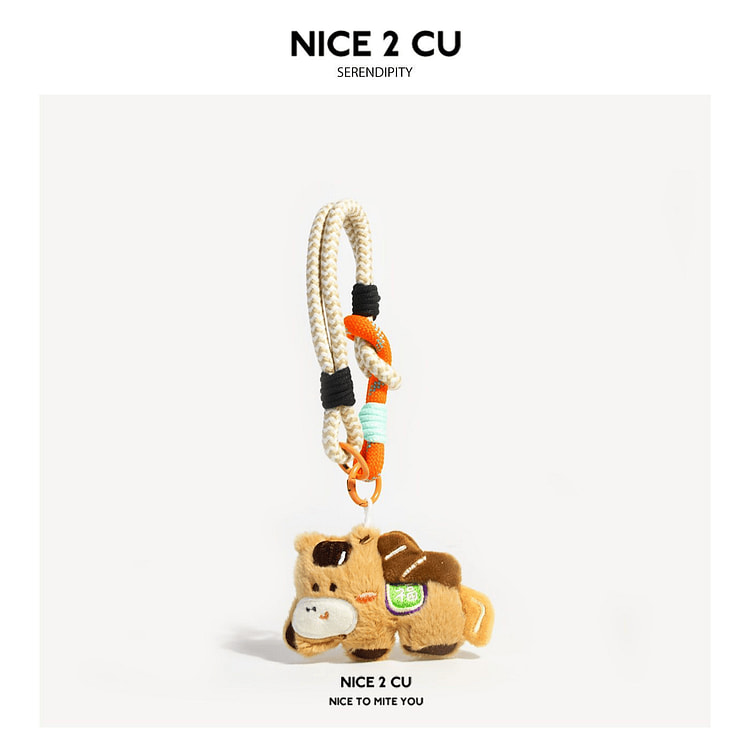 子馬と金塊のぬいぐるみキーホルダー J款 1 個