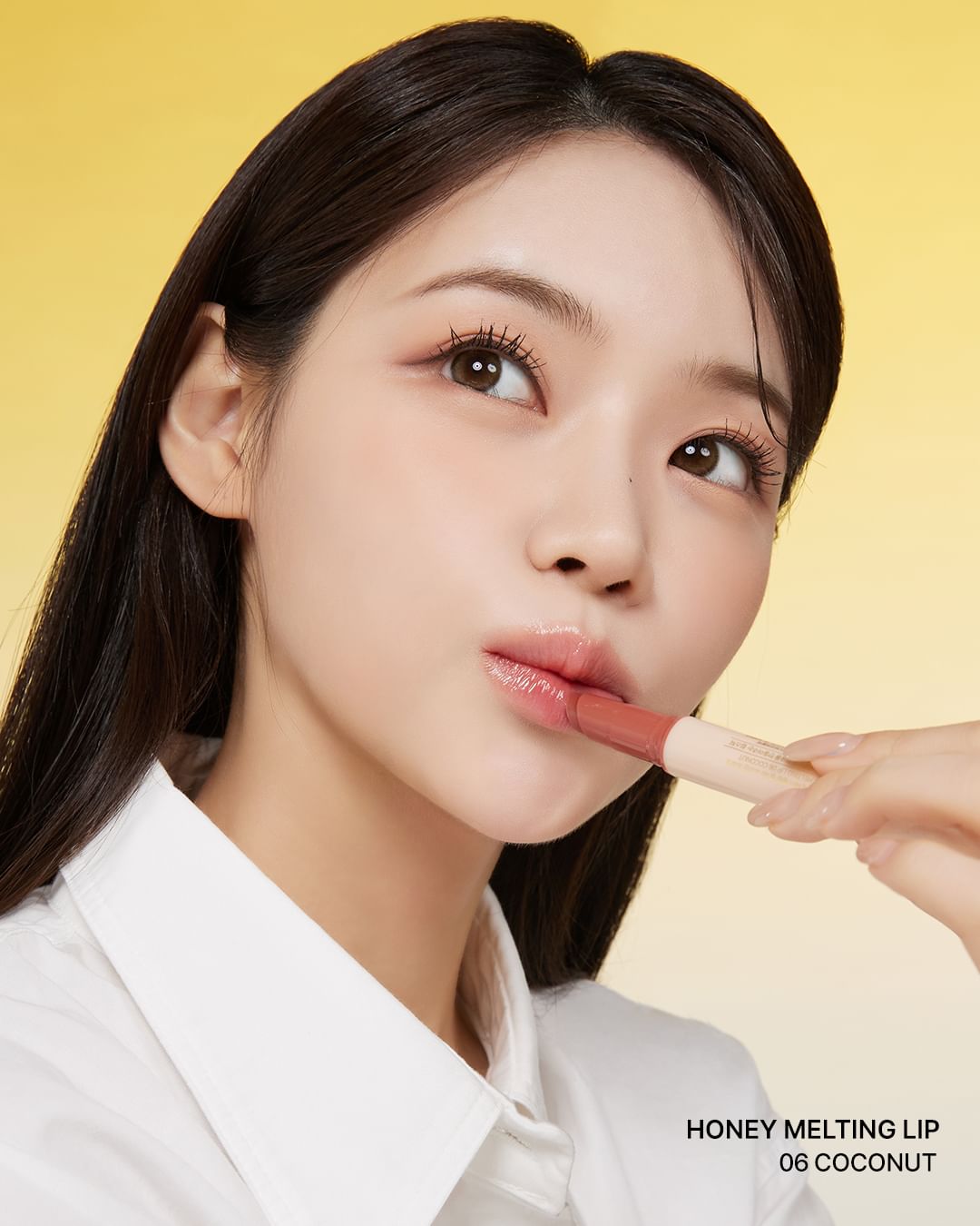 Honey Melting Lip 06 Coconut - Model worn it