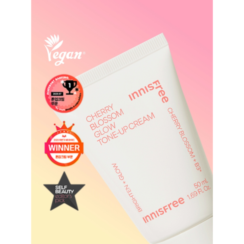 Jual INNISFREE Jeju Cherry Blossom Tone Up Cream | Shopee Indonesia