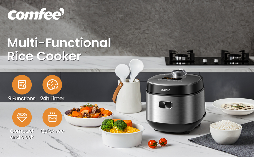 COMFEE&amp;#39; Multi-Functional Rice Cooker