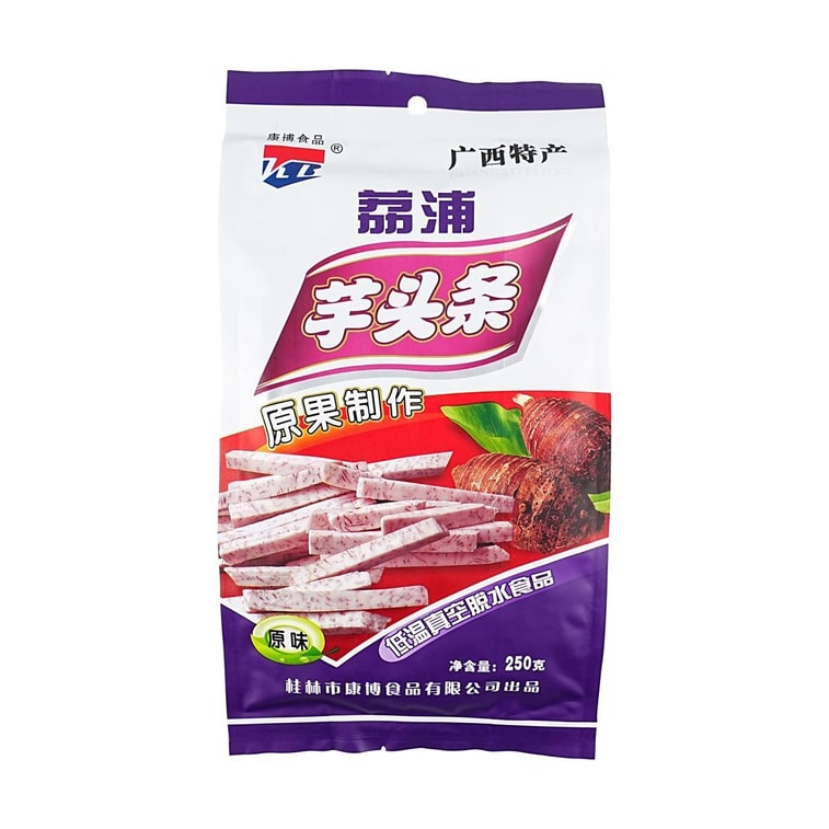 商品詳情 - 康博食品 荔浦芋頭條 原味 250g【濃濃芋香 嘎嘣脆!】【廣西特產】 - image0