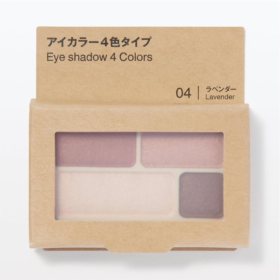 Eye Shadow 4-Color Type 04 Lavender 4.9g - Yami.com