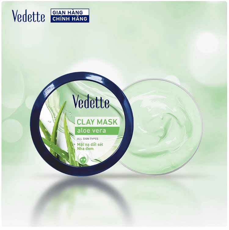 Vedetee Aloe Mud Mask: Whitening