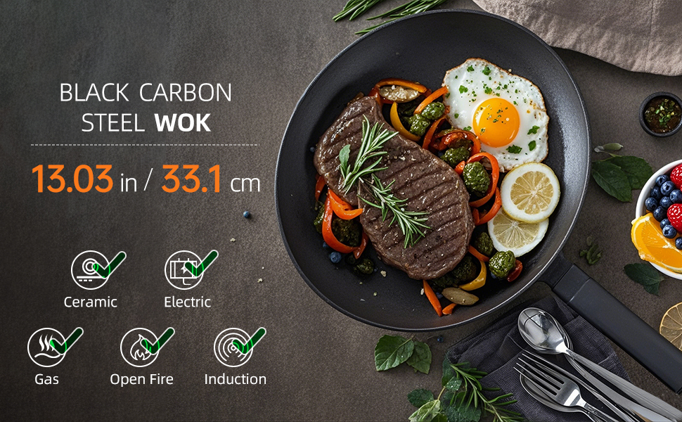Carbon Steel Wok