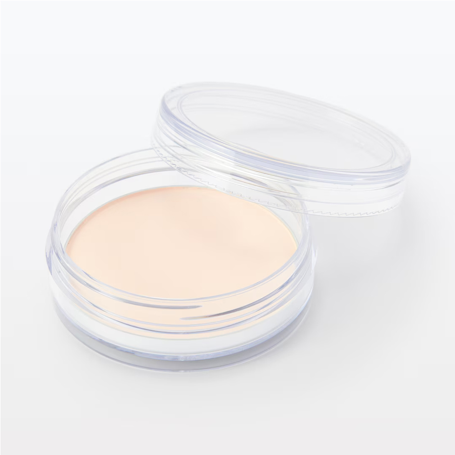 【日本直邮】 日本 MUJI 无印良品 轻盈防晒粉饼 01 自然色 SPF50+ PA++++ 9.2g